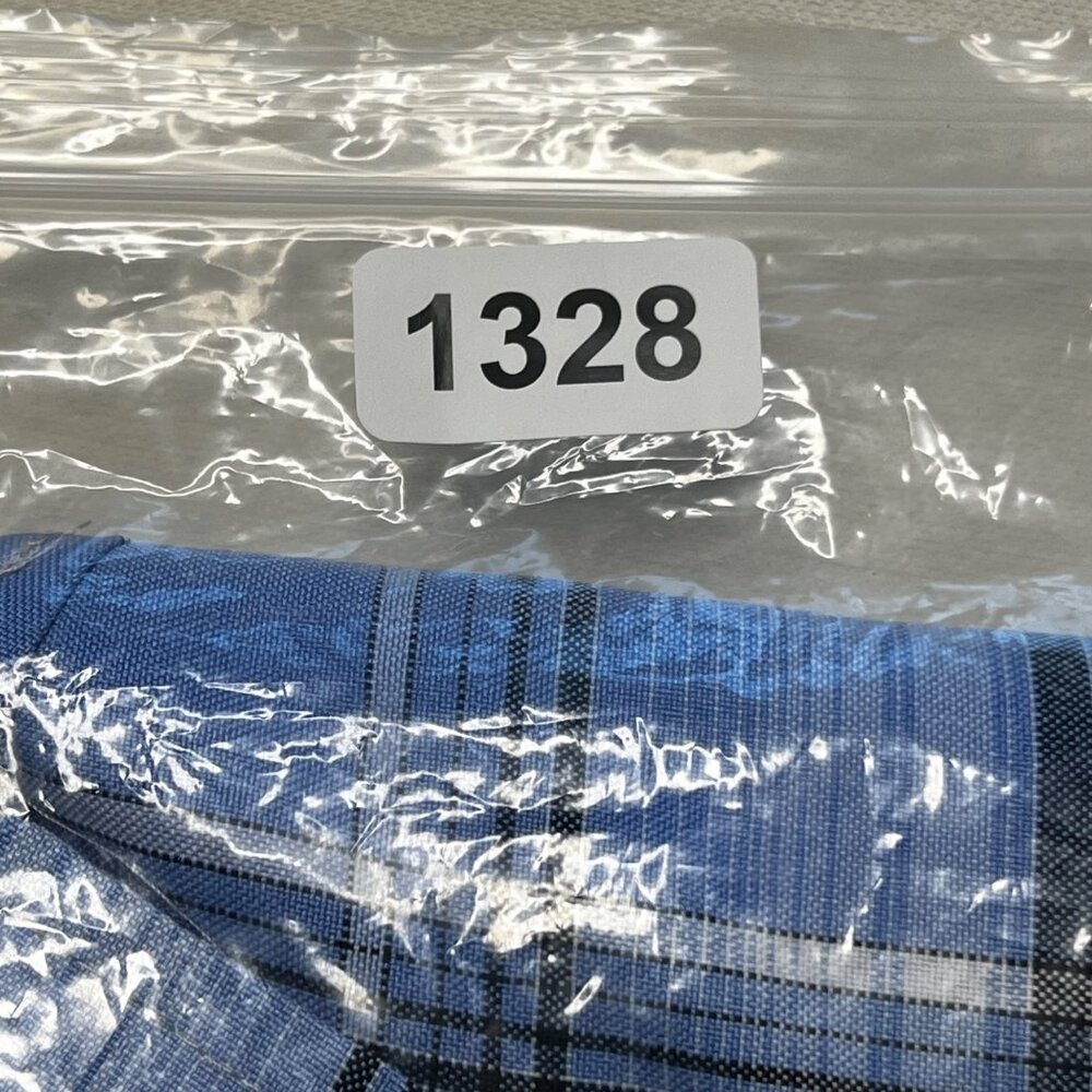 Men's Cal Top 2XLT Short Sleeve Plaid Checker Button Up Polyester Shirt Western - Picture 16 of 16